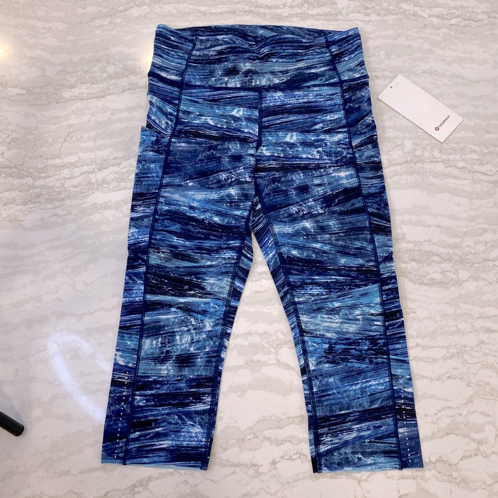 NWT Lululemon Fast & Free Crop 19” Leggings - 10